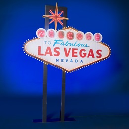 10 ft. 10 in. x 8 ft. 6 in. Fabulous Las Vegas Sign Kit
