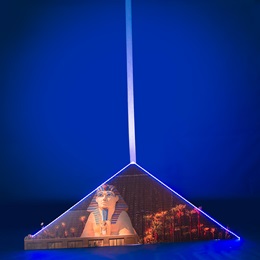 50 in. x 11 ft. Lighted Pyramid Building Kit