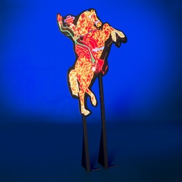 Cowboy on Horse Cutout Kit