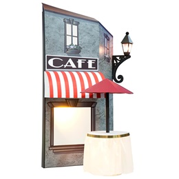 Parisian Night Life Le Café Kit