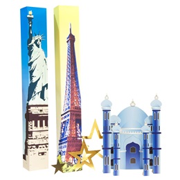 International Love Columns and Silhouette Kit