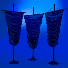Deep Blue Destiny Fabric Stands Kit (set of 3)