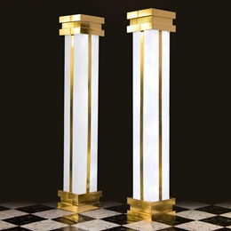 8 ft. 2 in. Golden Glow Big Band Columns Kit (set of 2)