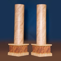 Short Ballroom Columns Kit (set of 2)