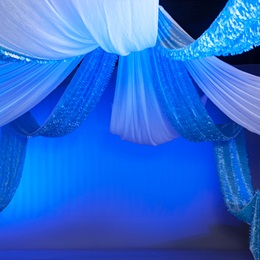 Flowing Fabric Ceiling Treatment Kit