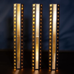 Disco Inferno Lighted Columns Kit (set of 3)