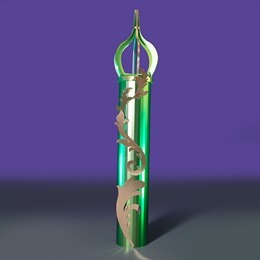Tall Shimmering City Spire Kit