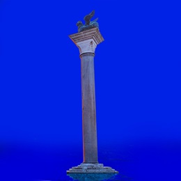9 ft. Winged Lion of Venice Pillar Kit