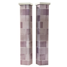 Ritzy, Nifty Brick Columns Kit ( Set of 2 )
