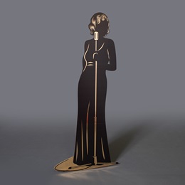 Metallic Jazz Singer Stand-up Kit