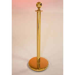 Gold Pole and Stand