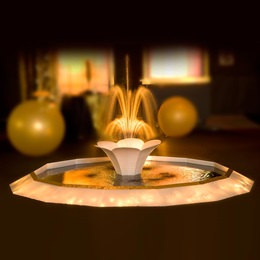 Golden Glow Fountain Kit