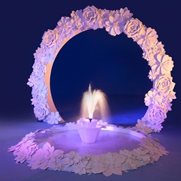 Blossoming Fantasies Large Arch and Fountain Kit