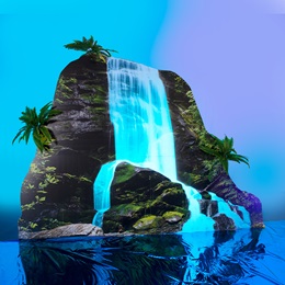 8 ft. x 11 ft. 3 in. Waterfall of Wishes Kit