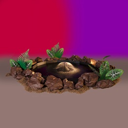 Bubbling Beachside Pool and Fountain Kit