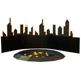 Flare de Lune Cityscape and Pool Kit