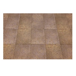 Metal Floor Mural
