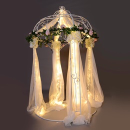 8 ft. 6 in. x 5 ft. Blooming Romance Gazebo Kit