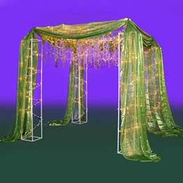 Lighted Garden Pavilion Kit