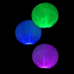 Dreaming in Color Dangling Lanterns Kit (set of 4)