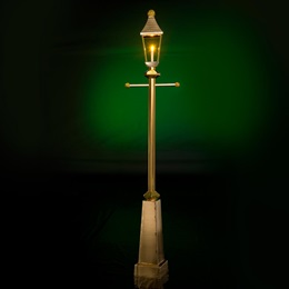 Mardi Gras Spirit Gold Lamppost Kit