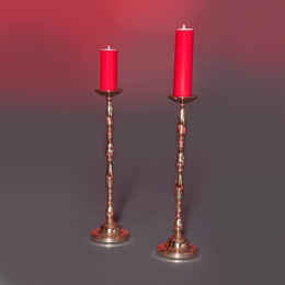 Medium Grandiose Gold Candlesticks Kit (set of 2)