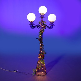 Red Rose Lamppost Kit