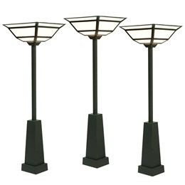 Luxuriant '20's Lampposts Kit ( Set of 3 )