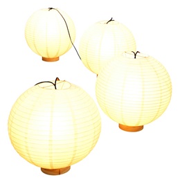 Luau Lights Lanterns Kit (set of 4)