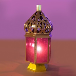 Persian Glow Purple Lantern Kit