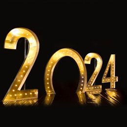 Your Year is Here Lighted Numbers Kit
