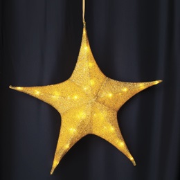 Large Gold Shining Star Kit