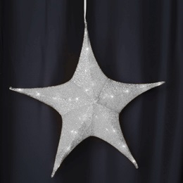 Large Silver Shining Star Kit