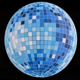 Get Into the Groove Printed Mirror Ball Kit