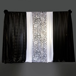 Rose-Filled Dreams Fabric Wall Kit