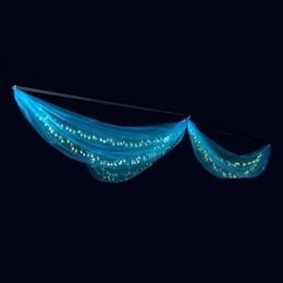 Neon Blue Ceiling Treatment Kit (set of 3)