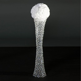 Kristalline Column With White Kissing Ball Kit