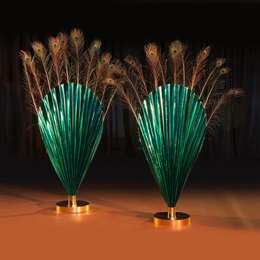 Peacock Plume Fans Kit (set of 2)