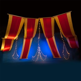 Big Top Fabric Kit With Lights (set of 4)