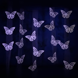 Glistening Wings Butterfly Panels Kit (set of 5)