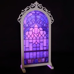 Lavish in Lilac Scroll Wall Kit