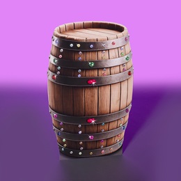 47 in. x 29 in. Blingy Barrel Cutout Kit