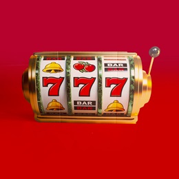 33 in. x 57 in. Hit the Jackpot Slot Machine Kit