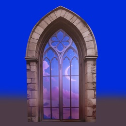10 ft. 10 in. x 6 ft. 10 in. Grand Estate Window Cutout Kit
