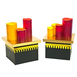 Moment of Zen Tables with Candles Kit (set of 2)