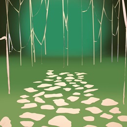 The Way to My Heart Pathway and Streamers Kit