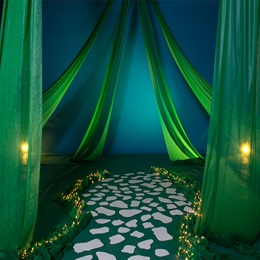 Evening Stroll Pathway and Ceiling Decor Kit