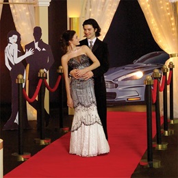 High Toned Evening Railings & Red Carpet Kit