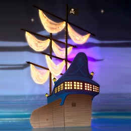 Jolly Roger Pirate Ship Kit