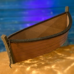 24 in. x 7 ft. 9 in. Waiting on the Waves Boat Kit